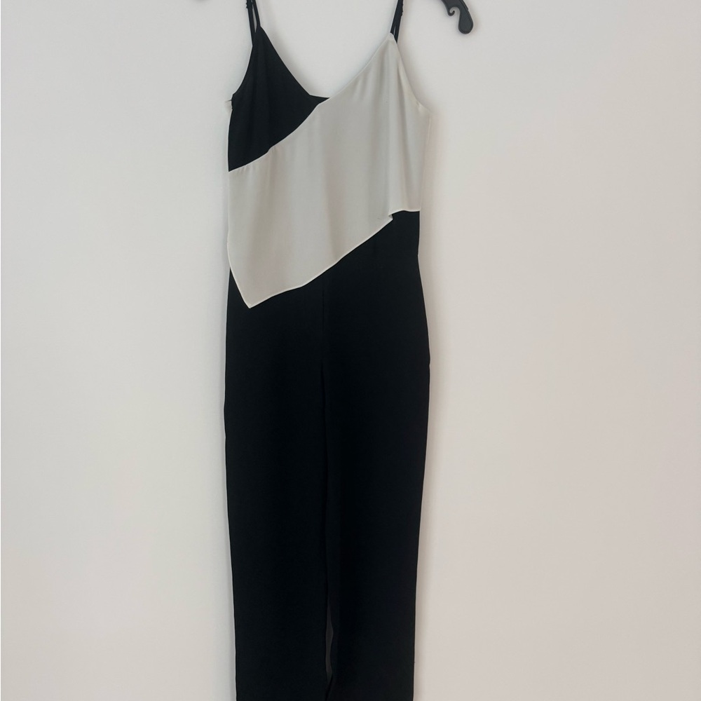 Alexander McQueen Black and White Jumpsuit